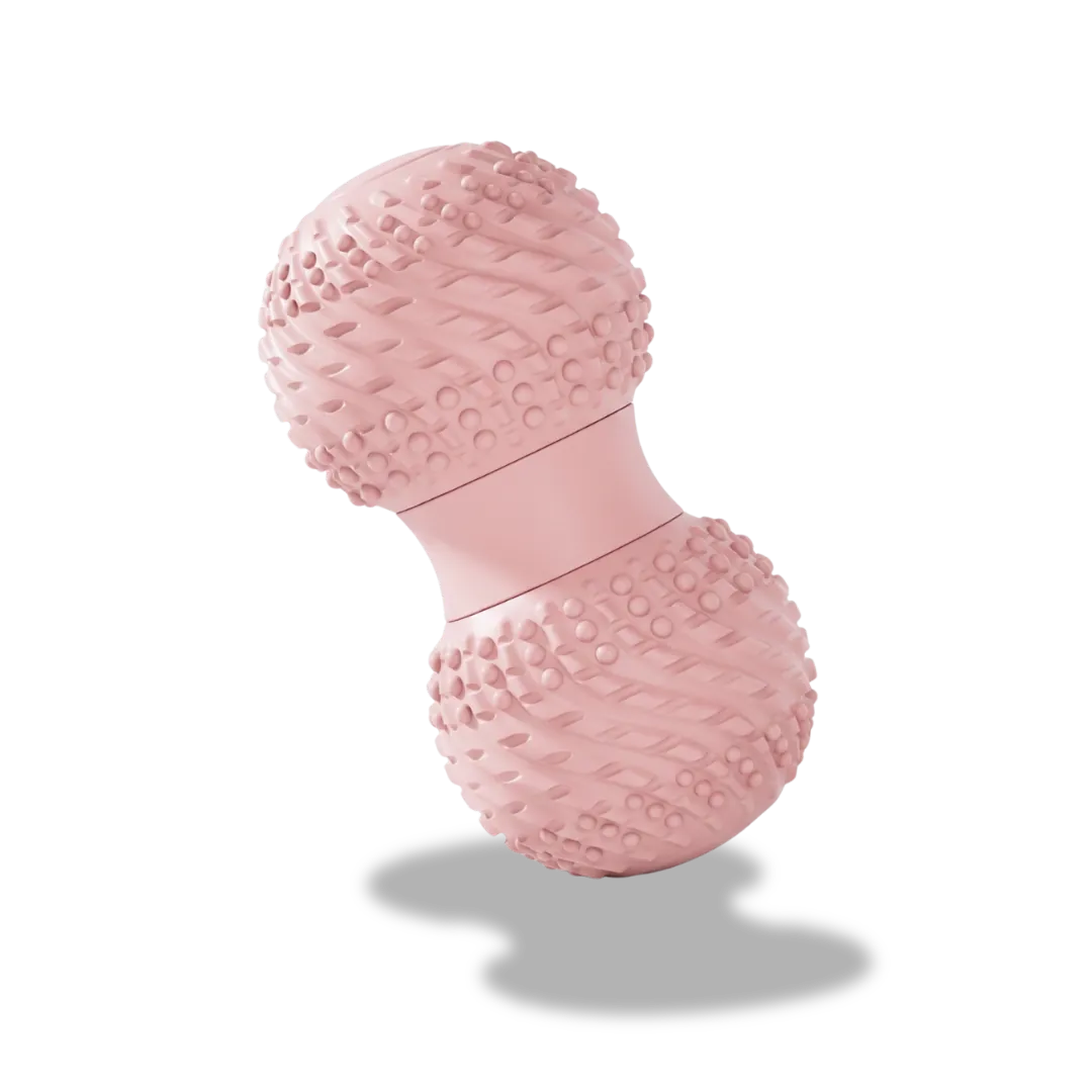 Pink peanut massage ball